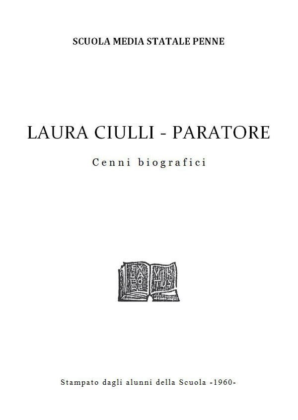 LAURA CIULLI - PARATORE ~ Cenni biografici