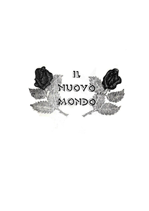 IL NUOVO MONDO ~ Anno 1954