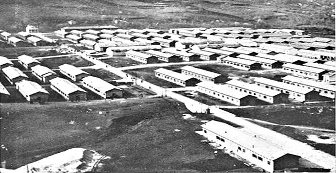Il Campo delle Fraschette nel 1942