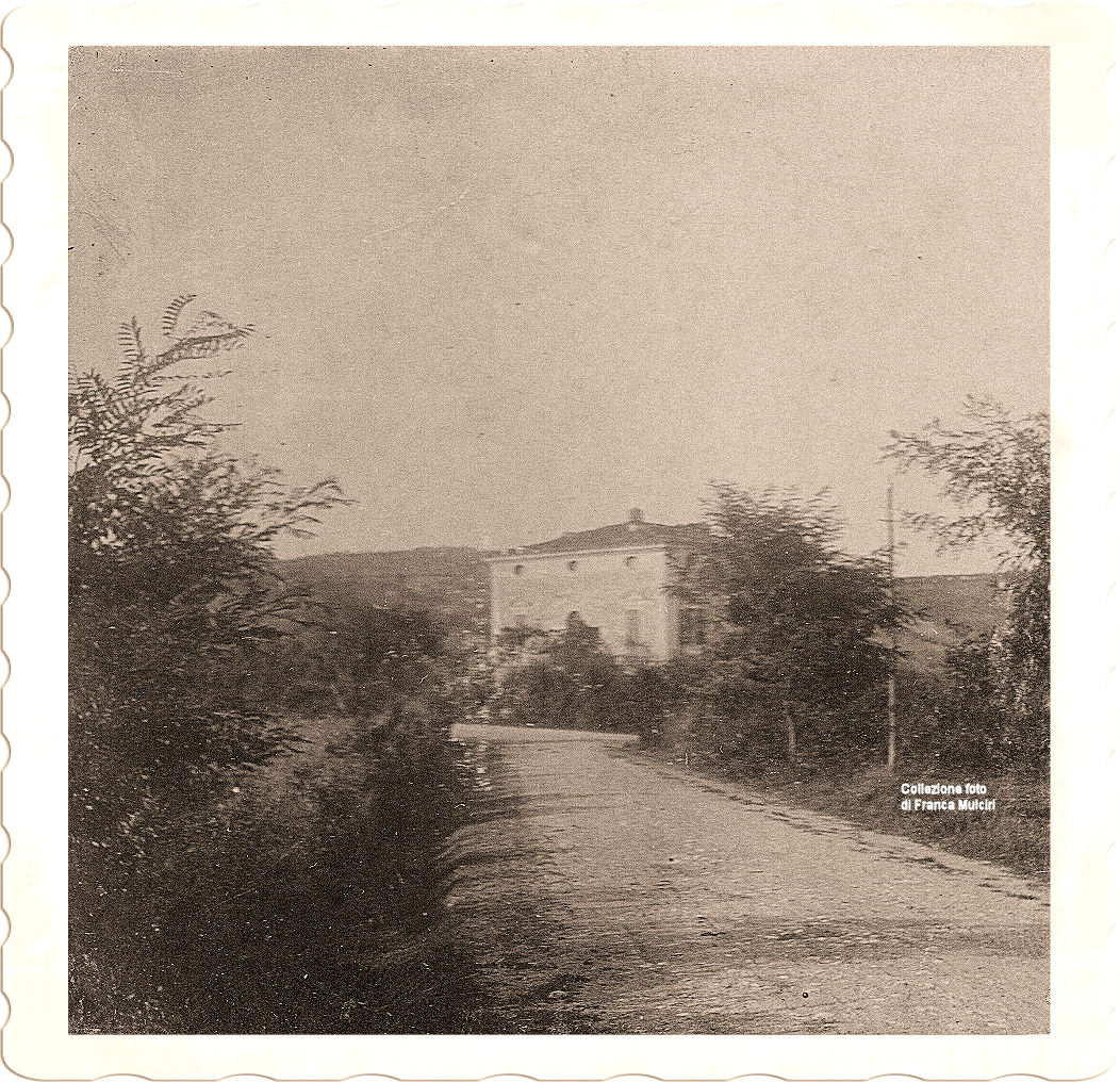 Bivio da Montebello di Bertona per Penne via S.S. 81 ~ Anno 1914