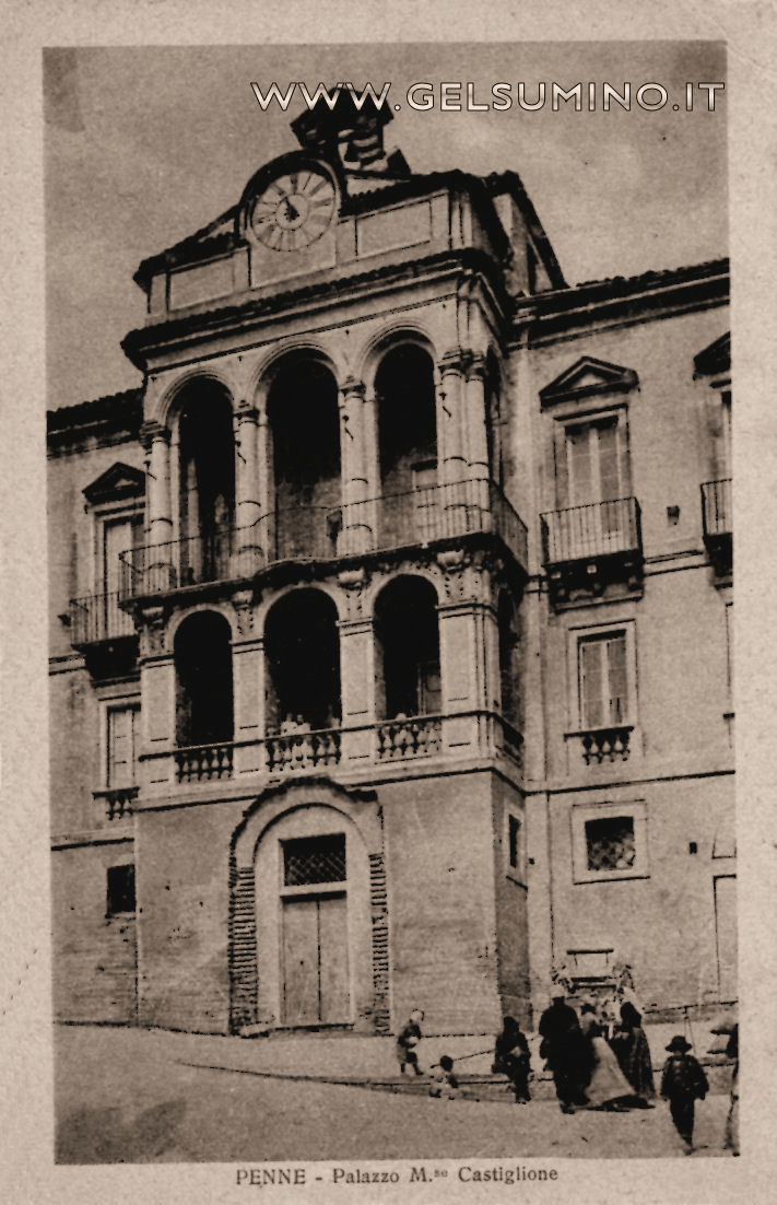 Palazzo Castiglione - Viaggiata 1933