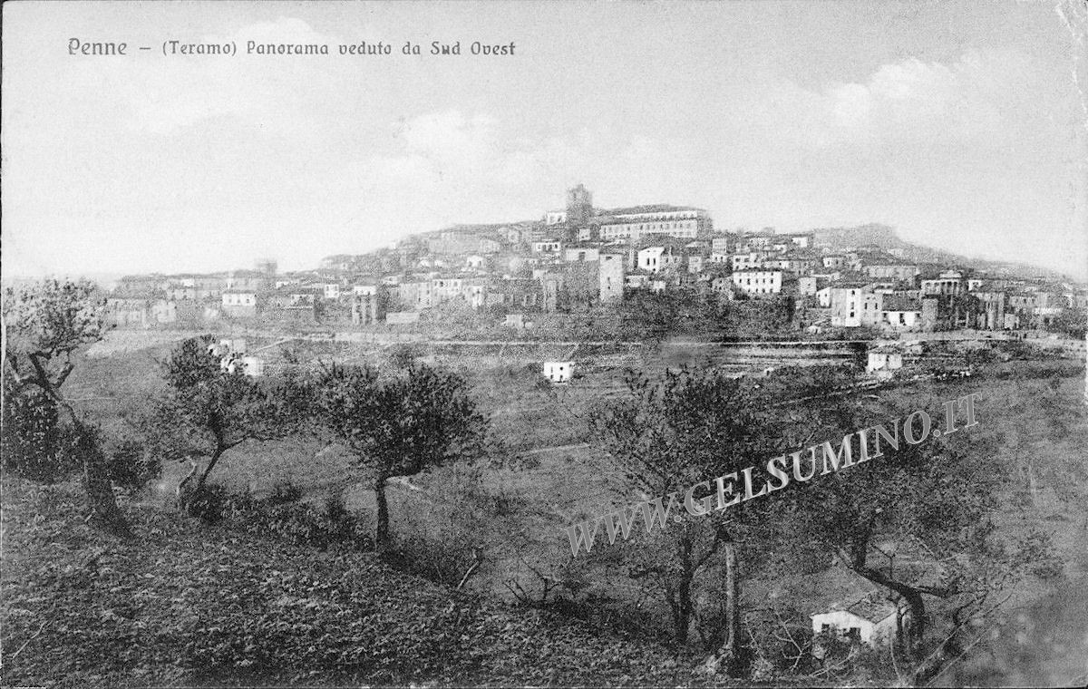 Panorama da Sud Ovest - 1913
