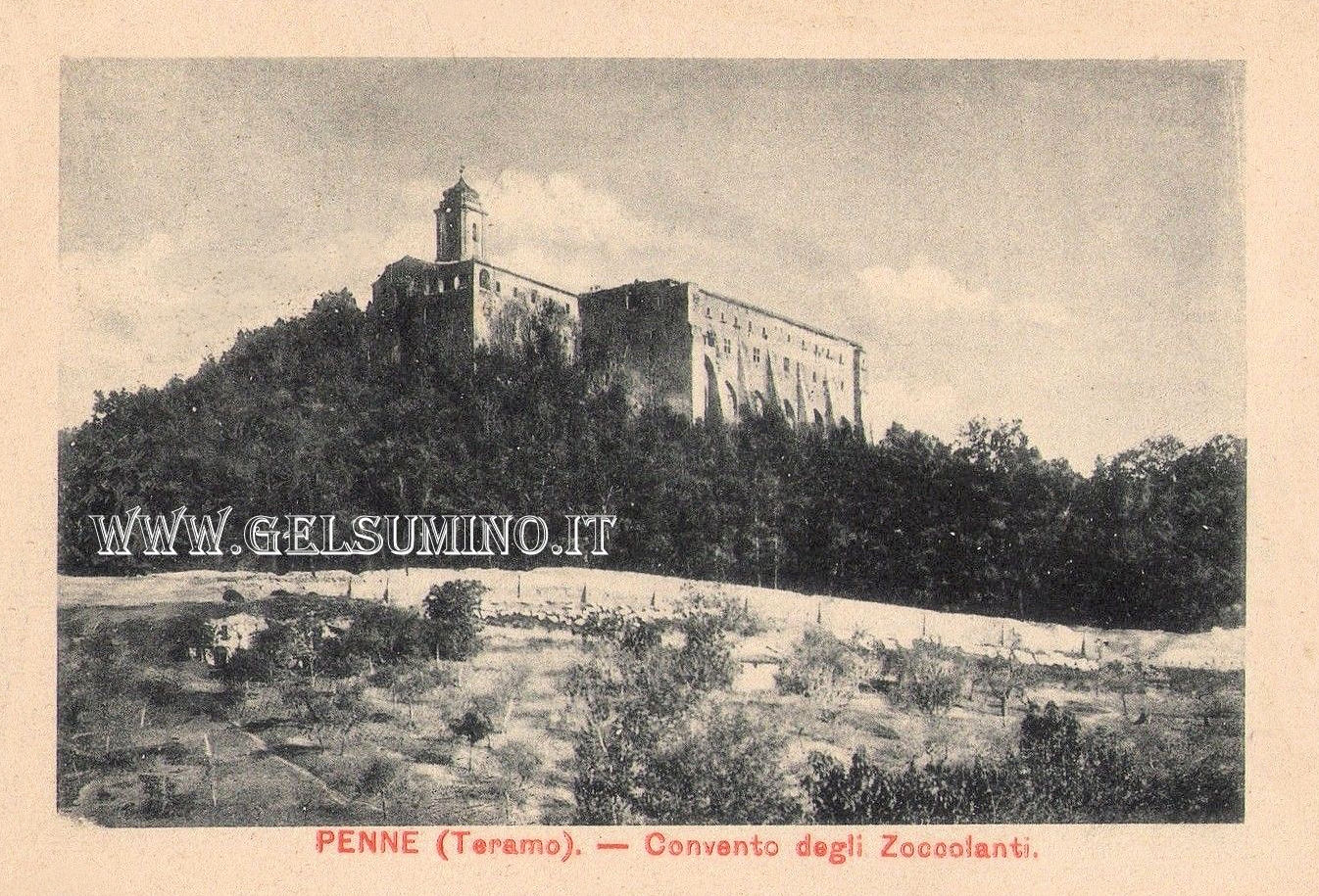 Colleromano - Cartolina primi anni 1900