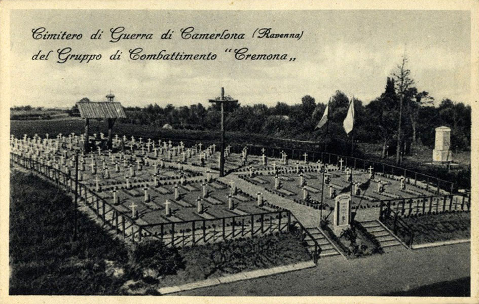 Cartolina del Cimitero Militare di Camerlona