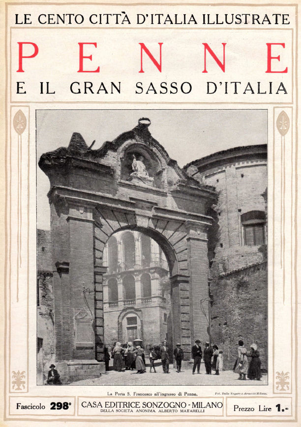 Le cento città d’Italia illustrate: PENNE ~ Anno 1929
