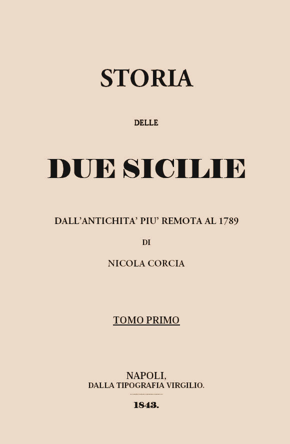 Storia delle due Sicilie ~ Anno 1843