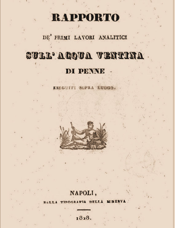 Rapporto dei primi lavori analitici... ~ Anno 1828
