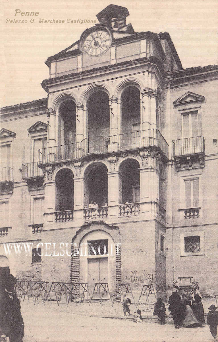 Palazzo Castiglione - Viaggiata 1911
