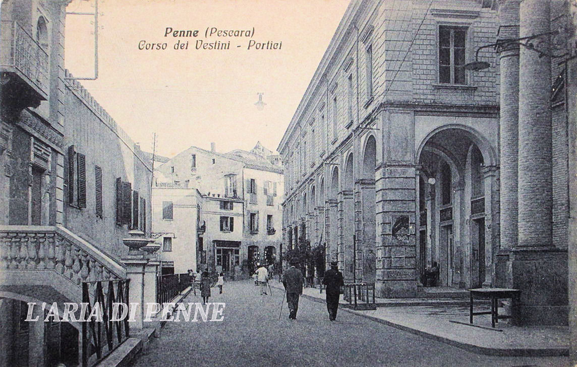 Portici Salconio - Cartolina viaggiata anno 1934