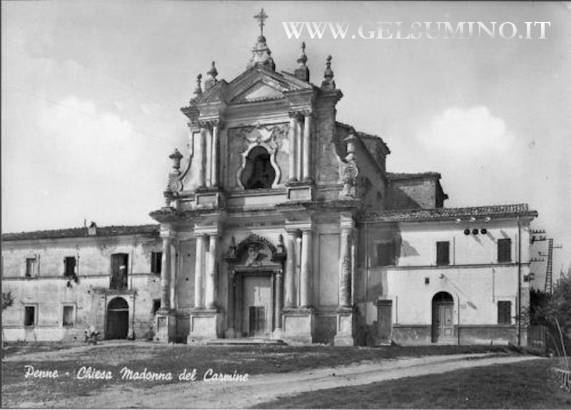 Chiesa del Carmine nel 1964