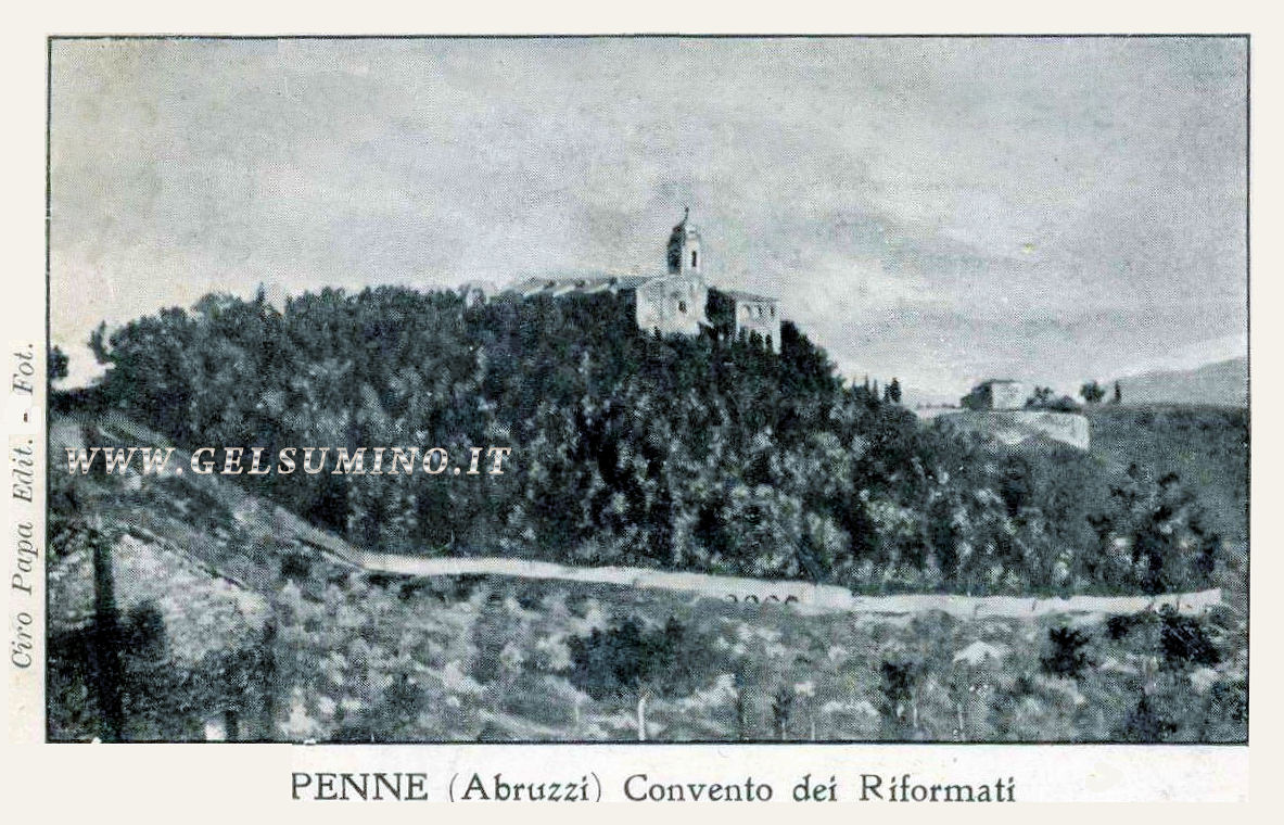 Colleromano: Panorama del 1910