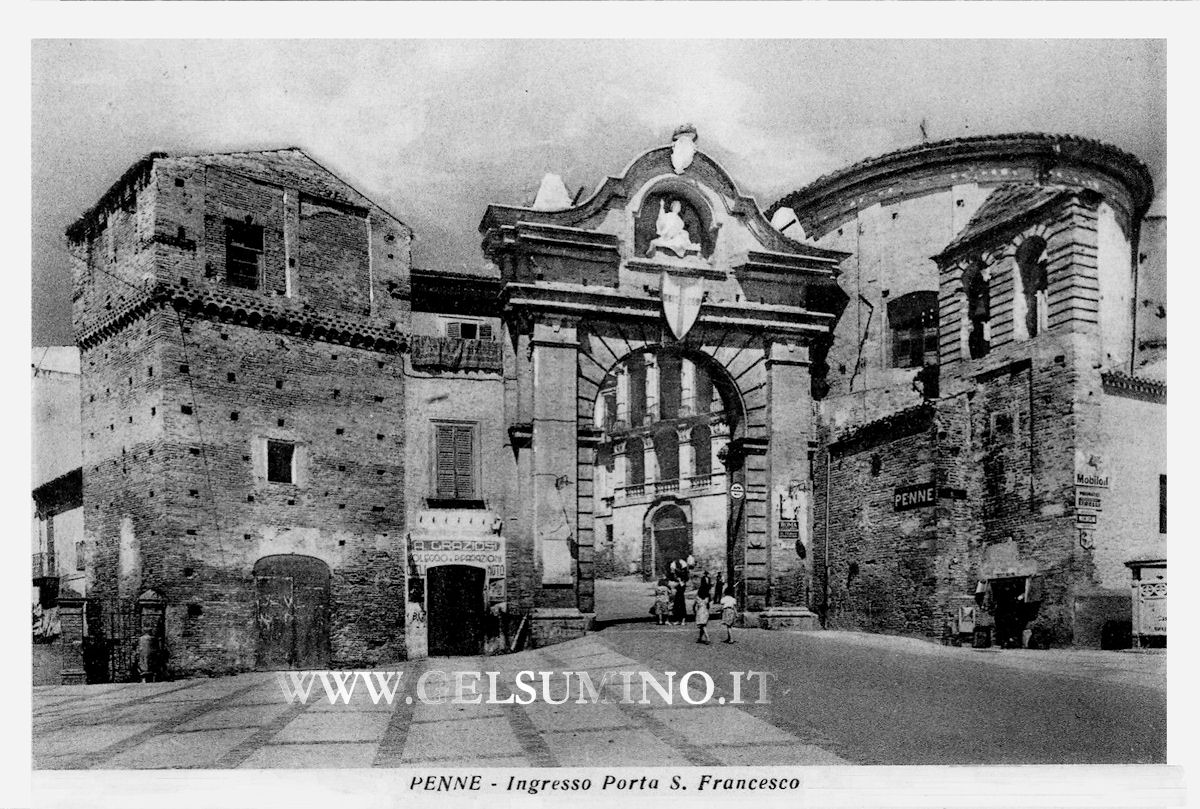 Largo San Francesco - Viaggiata 1956