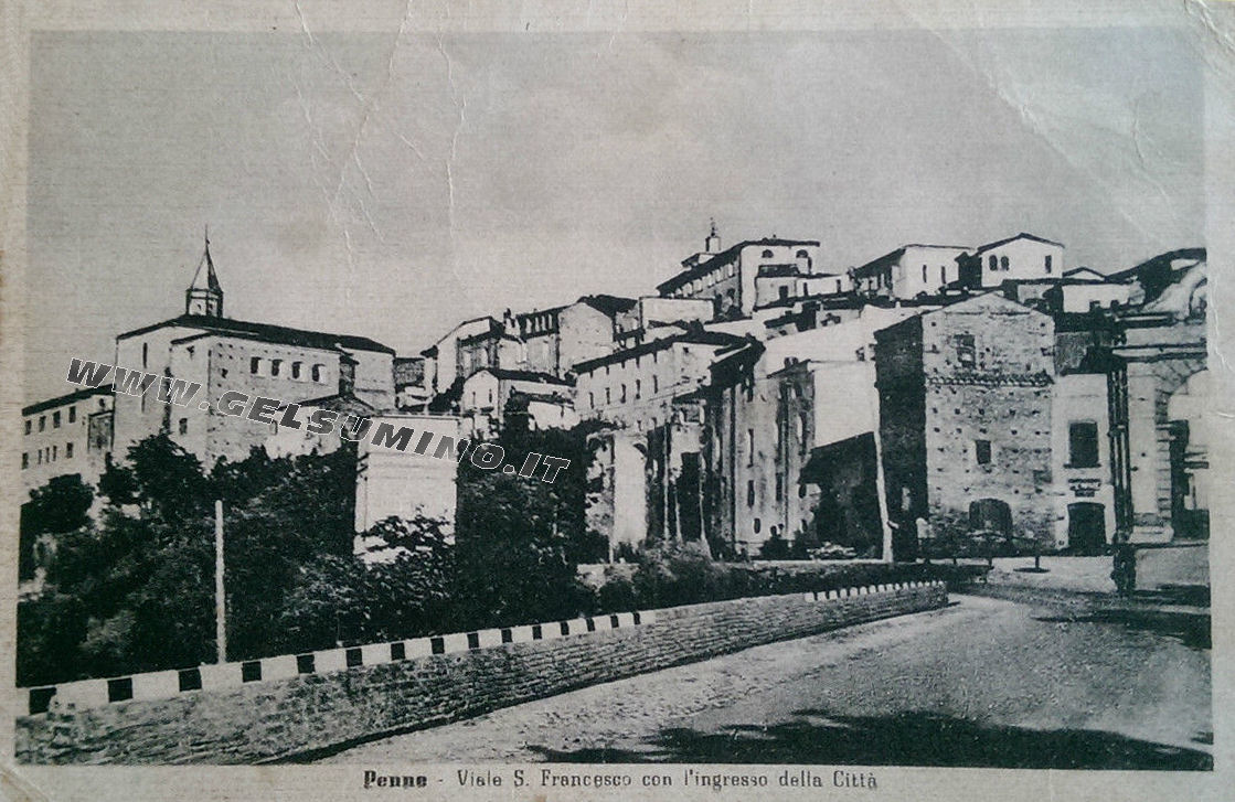 Largo San Francesco - Cartolina viaggiata anno 1953