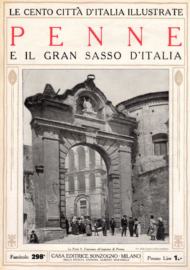 Le cento citt� d�Italia illustrate: PENNE ~ Anno 1929