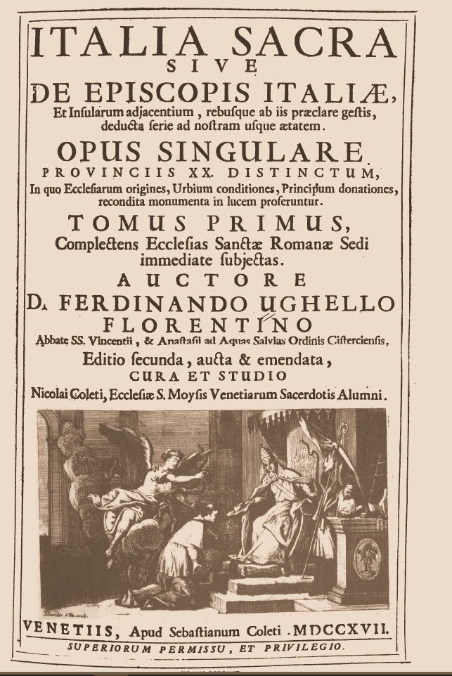 ITALIA SACRA ~ Anno 1717