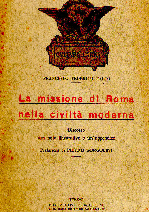 La missione di Roma nella civilt� moderna  ~ Anno 1929