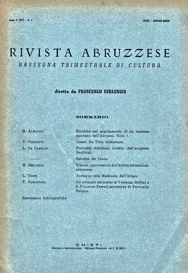 Il Verbum Caro