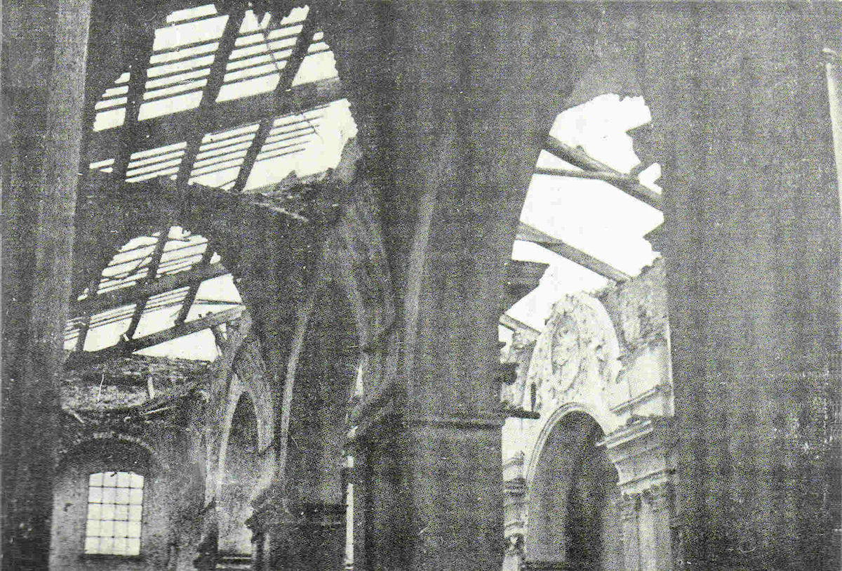 Penne: Duomo bombardato
